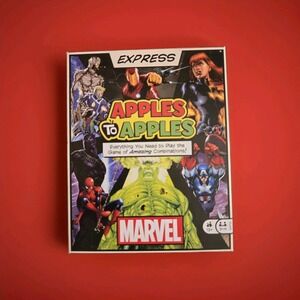 Apples to Apples Marvel Comics Express Card Game Ages 12 + 3-4 Players